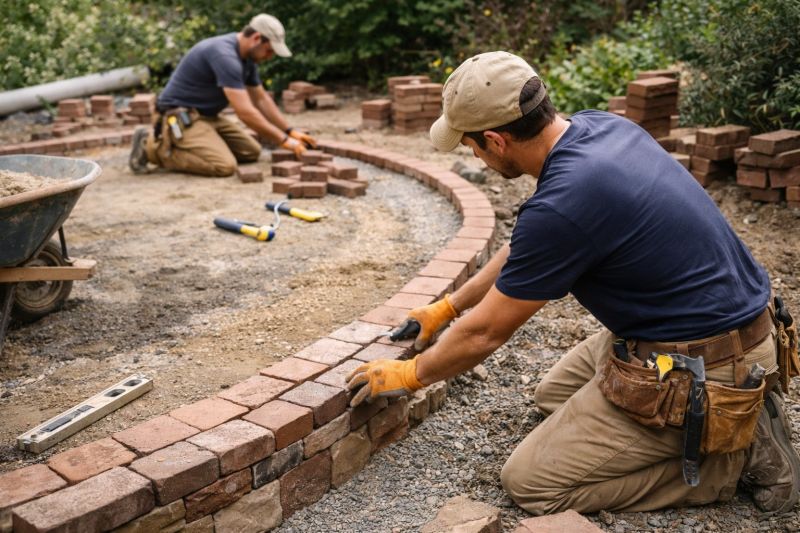 Brick Landscaping Service in Framingham, MA