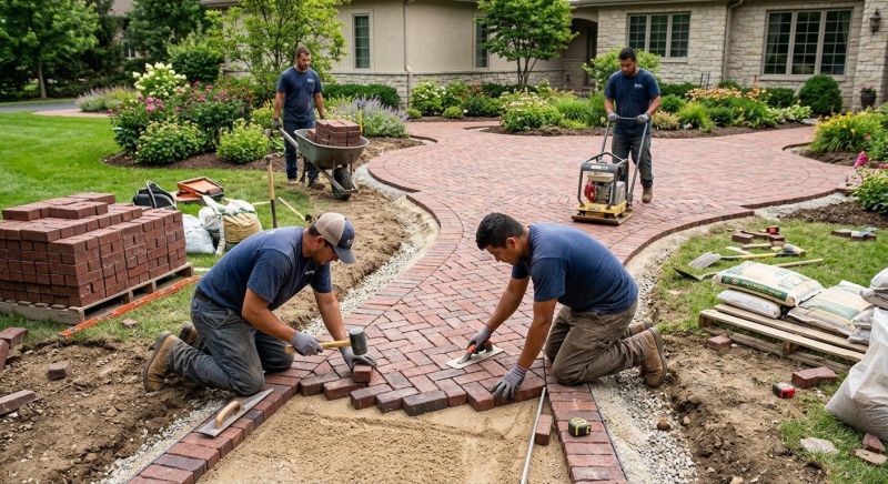 Brick Landscaping Service in Greenwich, CT