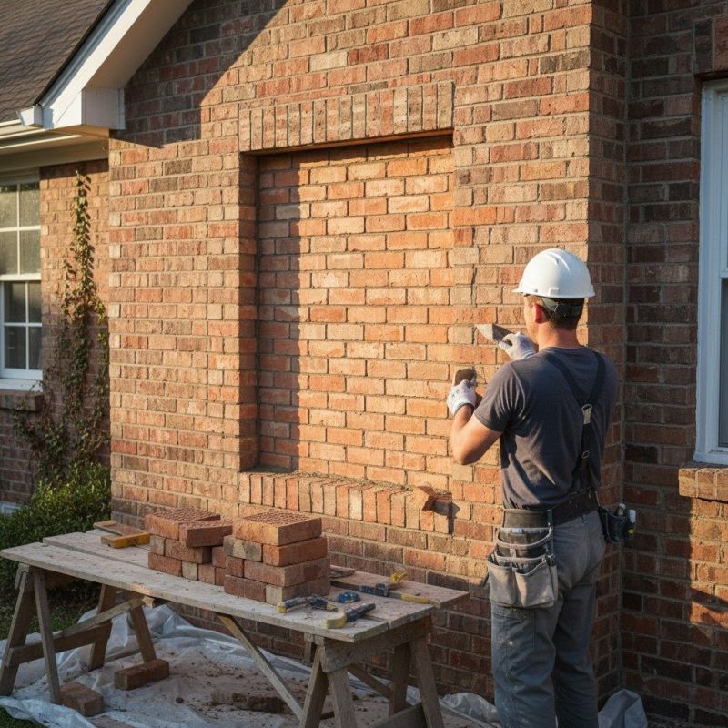 Local Brick Siding Repair pros at work